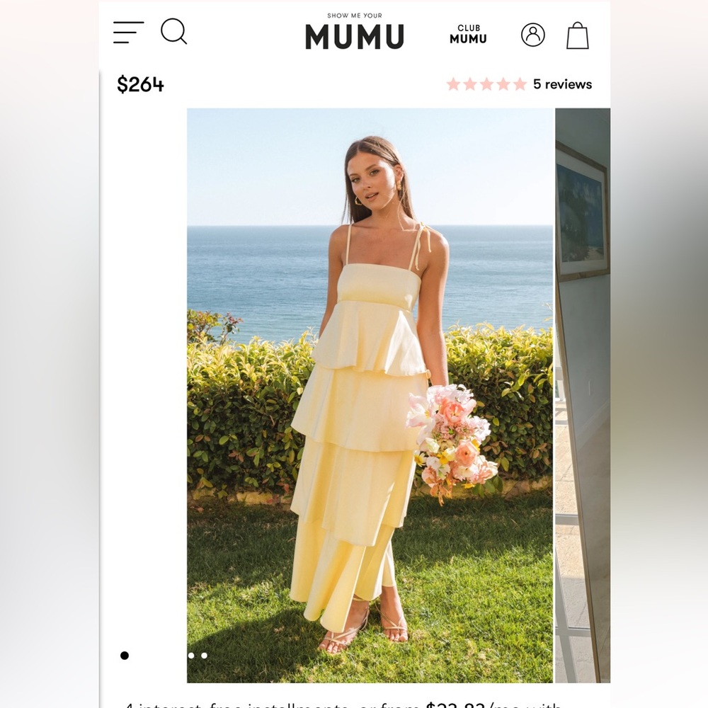 Show me your Mumu Meet Cute Dress